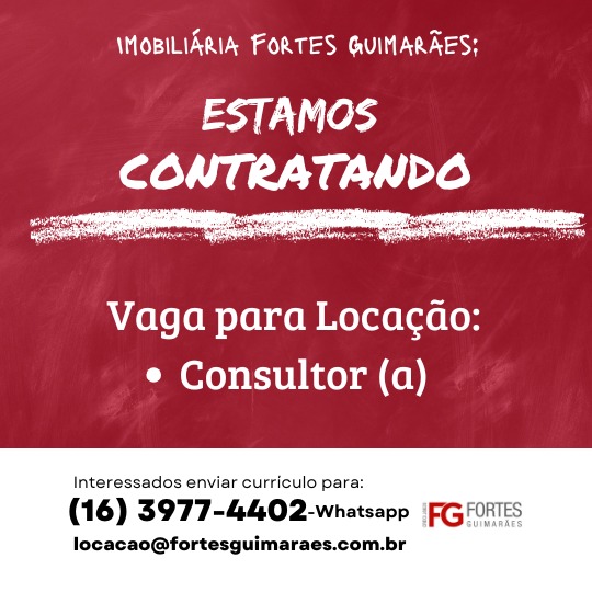 Estamos Contratando!